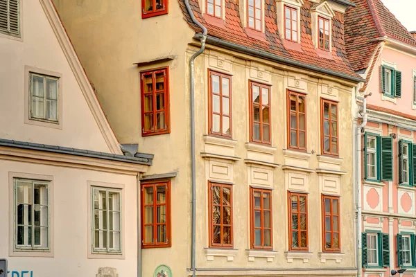 Graz Austria April 2022 Historical Center Springtime — Foto de Stock