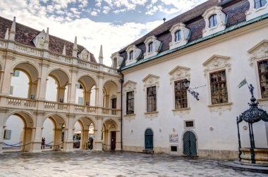 Graz, Austria : April 2022 : Historical center in springtime