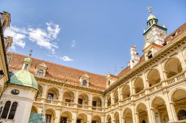 Graz, Austria : April 2022 : Historical center in springtime