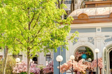 Graz, Austria : April 2022 : Historical center in springtime
