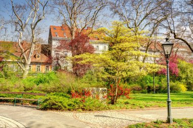 Graz, Austria : April 2022 : Historical center in springtime