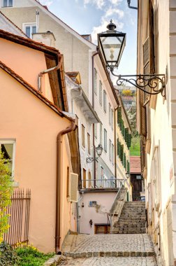 Graz, Austria : April 2022 : Historical center in springtime