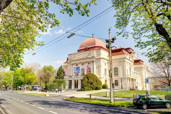 Graz Austria April 2022 Historical Center Springtime — Stock Photo, Image