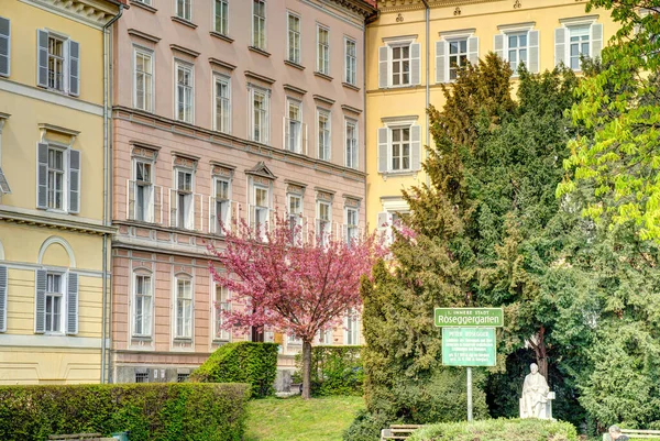 Graz Austria April 2022 Historical Center Springtime — Foto de Stock