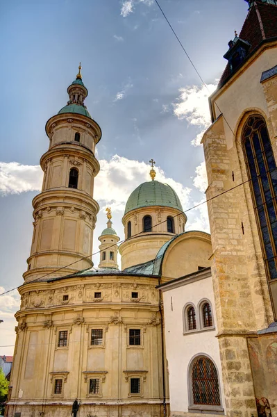 Graz Austria April 2022 Historical Center Springtime — Stockfoto