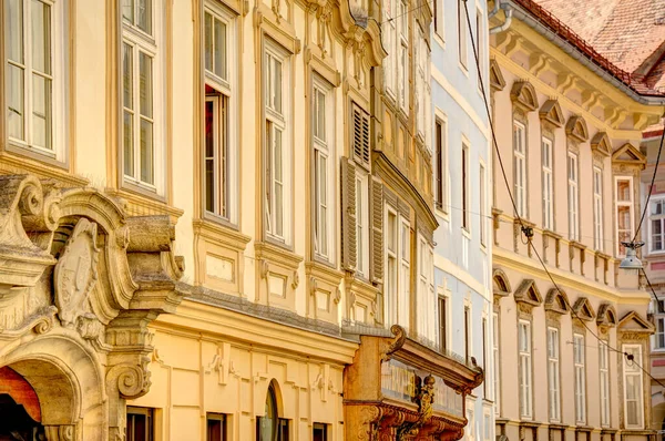 Graz Austria April 2022 Historical Center Springtime — Foto de Stock