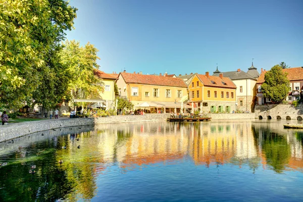 Tihany Hungary October 2021 Picturesque Village Lake Balaton Sunny Weather — ストック写真