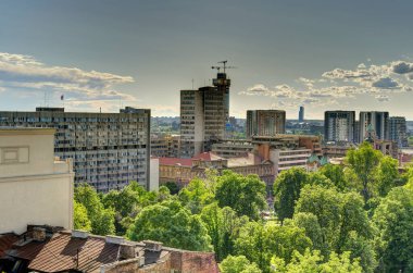 Belgrade, Serbia - May 2021 : Historical center in summertime