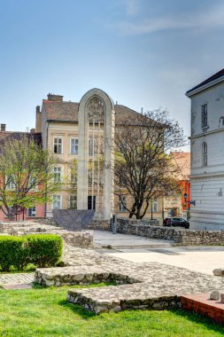 Belgrade, Serbia - May 2021 : Historical center in summertime