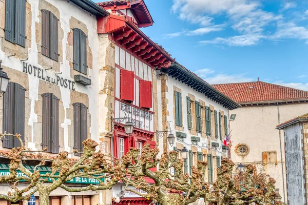 Espelette France December 2020 Picturesque Village Sunny Weather — ストック写真