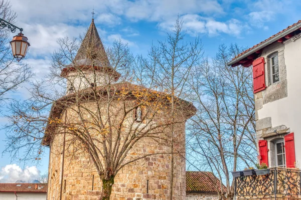 Espelette France December 2020 Picturesque Village Sunny Weather — Stockfoto