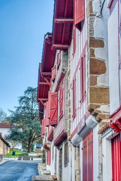 Espelette France December 2020 Picturesque Village Sunny Weather — ストック写真