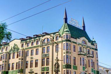 Belgrade, Serbia - May 2021 : Historical center in summertime