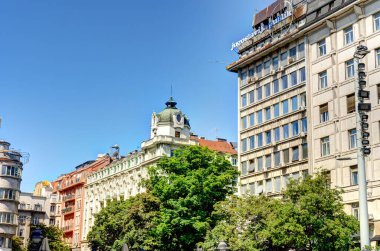 Belgrade, Serbia - May 2021 : Historical center in summertime