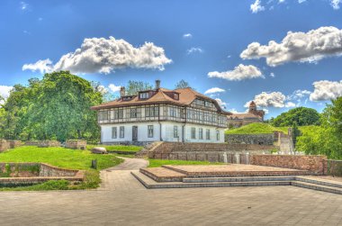Belgrade, Serbia - May 2021 : Kalemegdan fortress in sunny weather         