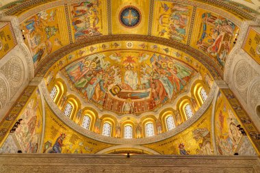 Belgrade, Serbia - May 2021 : Church of Saint Sava in summertime