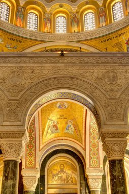 Belgrade, Serbia - May 2021 : Church of Saint Sava in summertime