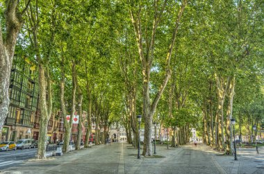 Bilbao, Spain: Historical center beautiful view, HDR image                   