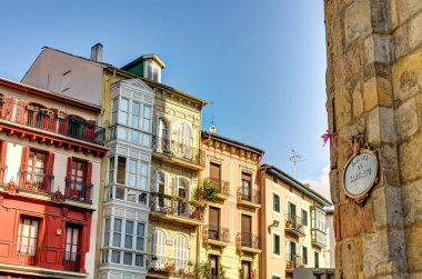 Bilbao, Spain: Historical center beautiful view, HDR image                   