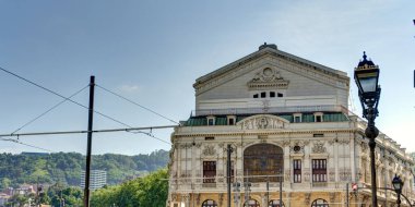Bilbao, Spain: Historical center beautiful view, HDR image                   