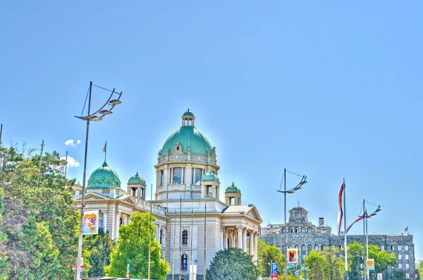 Belgrade Serbia May 2021 Historical Center Summertime — Foto Stock