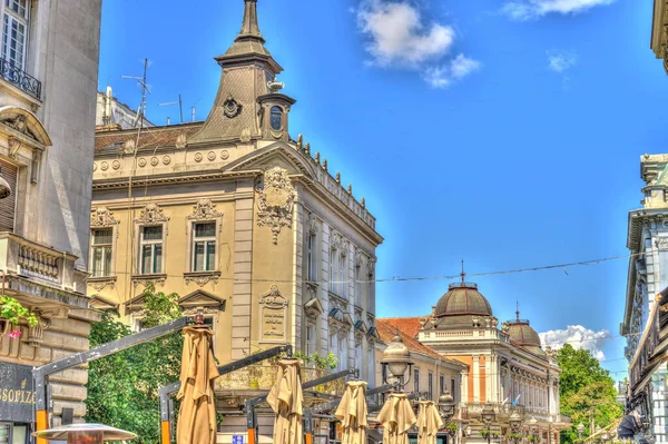 Belgrade Serbia May 2021 Historical Center Summertime — Zdjęcie stockowe