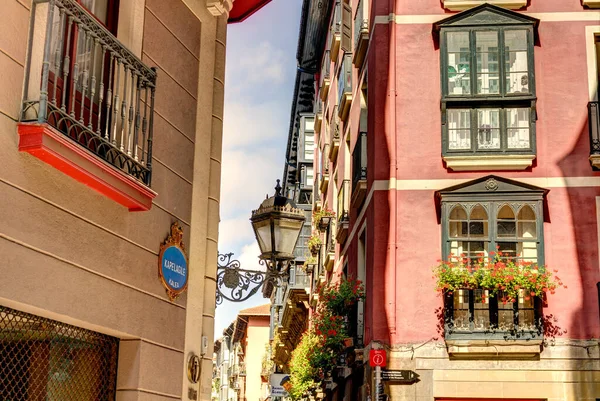 Bilbao Spain Historical Center Beautiful View Hdr Image — 스톡 사진