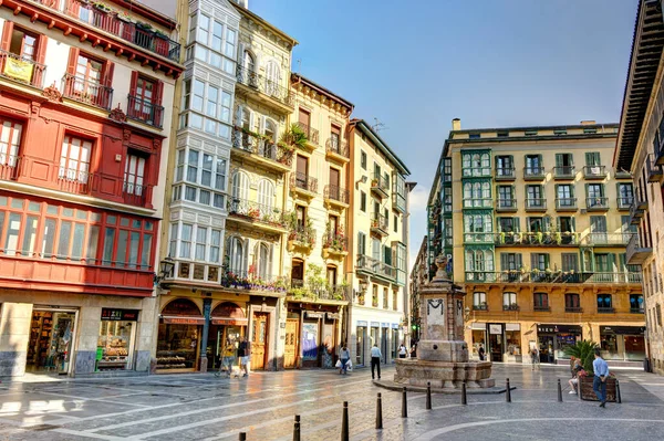 Bilbao Spain Historical Center Beautiful View Hdr Image — 图库照片
