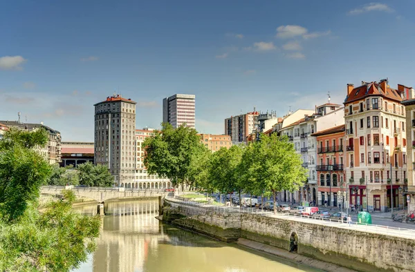 Bilbao Spain Historical Center Beautiful View Hdr Image — Foto Stock