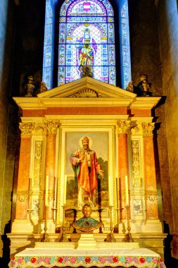 Budapest, Hungary - February 2021 : Saint Stephen Basilica