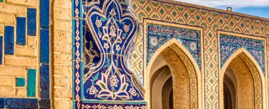 Bukhara, Uzbekistan - October 2019 : Kalon Mosque in sunny weather