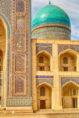 Bukhara, Uzbekistan - October 2019 : Kalon Mosque in sunny weather