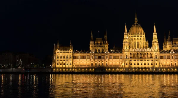 Budapest Cityscape Night Hungary — Fotografia de Stock
