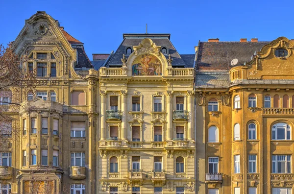 Budapest Hungary February 2021 Historical City Center Sunny Weather — Foto de Stock