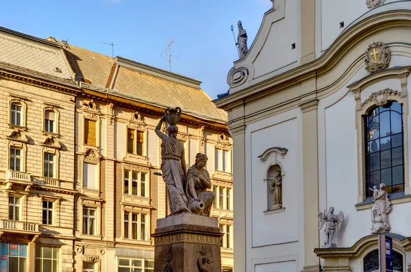 Budapest Hungary February 2021 Historical City Center Sunny Weather — стокове фото