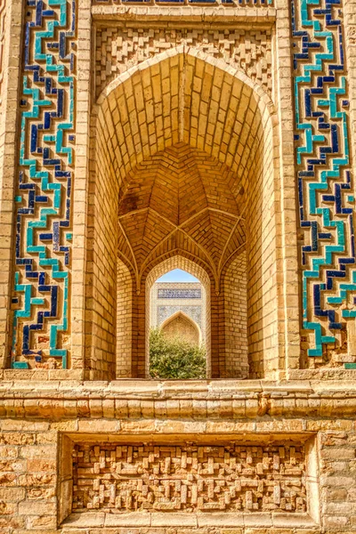 Bukhara Uzbekistan October 2019 Kalon Mosque Sunny Weather — Stok Foto