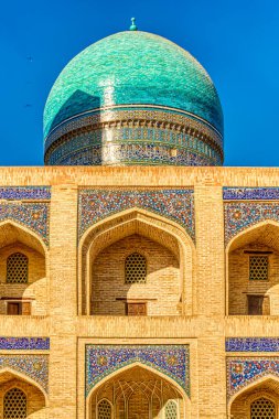 Bukhara, Uzbekistan - Po-i-Kalyan square in sunny weather