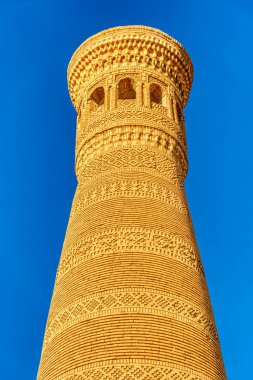 Bukhara, Uzbekistan - October 2019 : Historical center in sunny weather