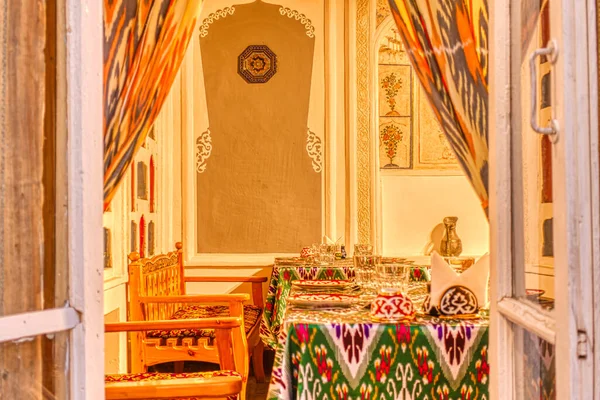 Bukhara Uzbekistan October 2019 Traditional Uzbek House — Foto de Stock