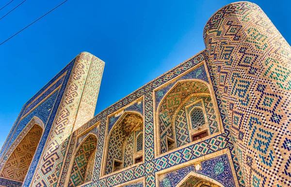 Bukhara Uzbekistan October 2019 Qosh Madrasah Sunny Weather — ストック写真