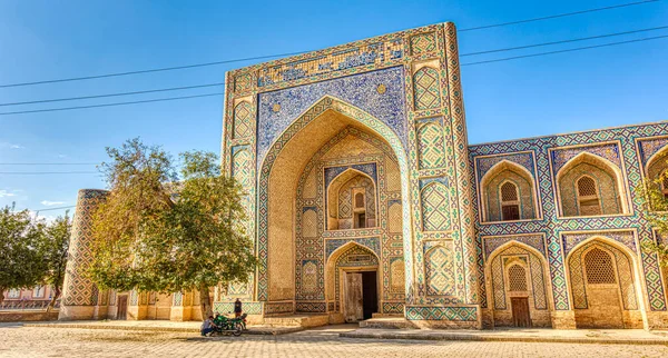 Bukhara Uzbekistan October 2019 Qosh Madrasah Sunny Weather — Stock fotografie