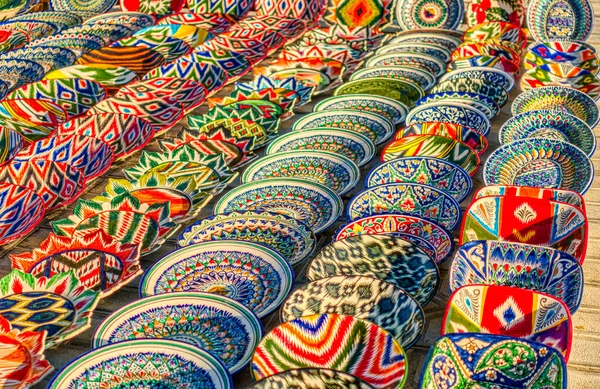 Bukhara Uzbekistan October 2019 Uzbek Crafts — Stock fotografie