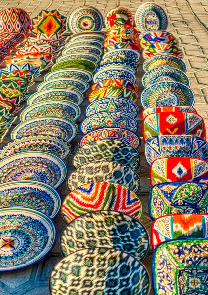 Bukhara Uzbekistan October 2019 Uzbek Crafts — Stock fotografie