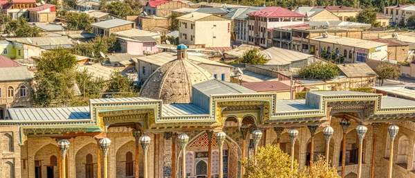 Bukhara Uzbekistan October 2019 Historical Center Sunny Weather — Stockfoto