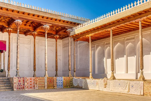 Bukhara Uzbekistan October 2019 Ark Fortress Sunny Weather —  Fotos de Stock