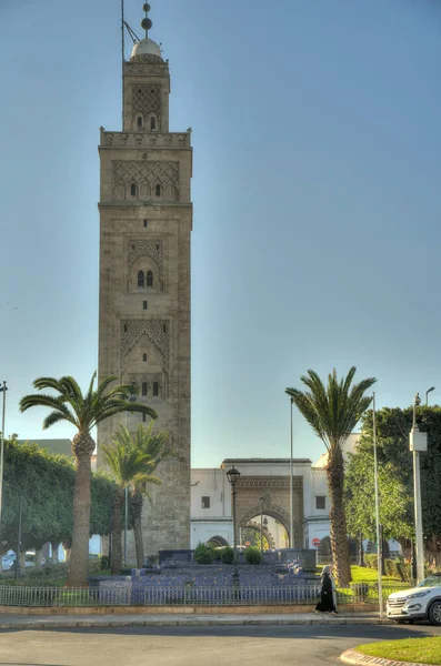 Casablanca Morocco November 2021 Historical Center Sunny Weather Hdr — Stok fotoğraf