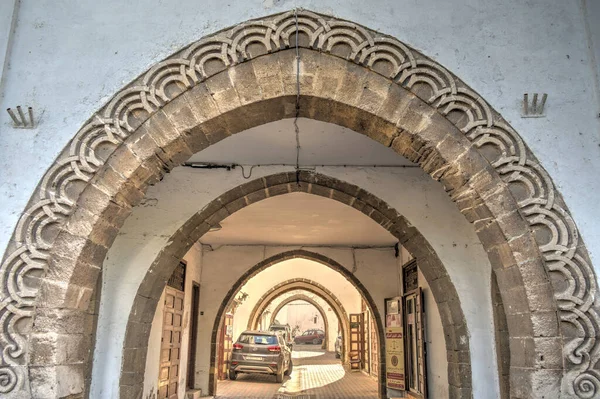 Casablanca Morocco November 2021 Historical Center Sunny Weather Hdr —  Fotos de Stock