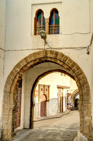 Casablanca Morocco November 2021 Historical Center Sunny Weather Hdr —  Fotos de Stock