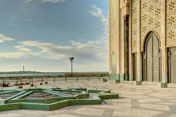 Casablanca Morocco November 2021 Habous Medina Hassan Mosque Historical Center — ストック写真