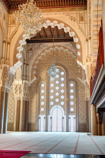 Casablanca Morocco November 2021 Habous Medina Hassan Mosque Historical Center — Stok fotoğraf